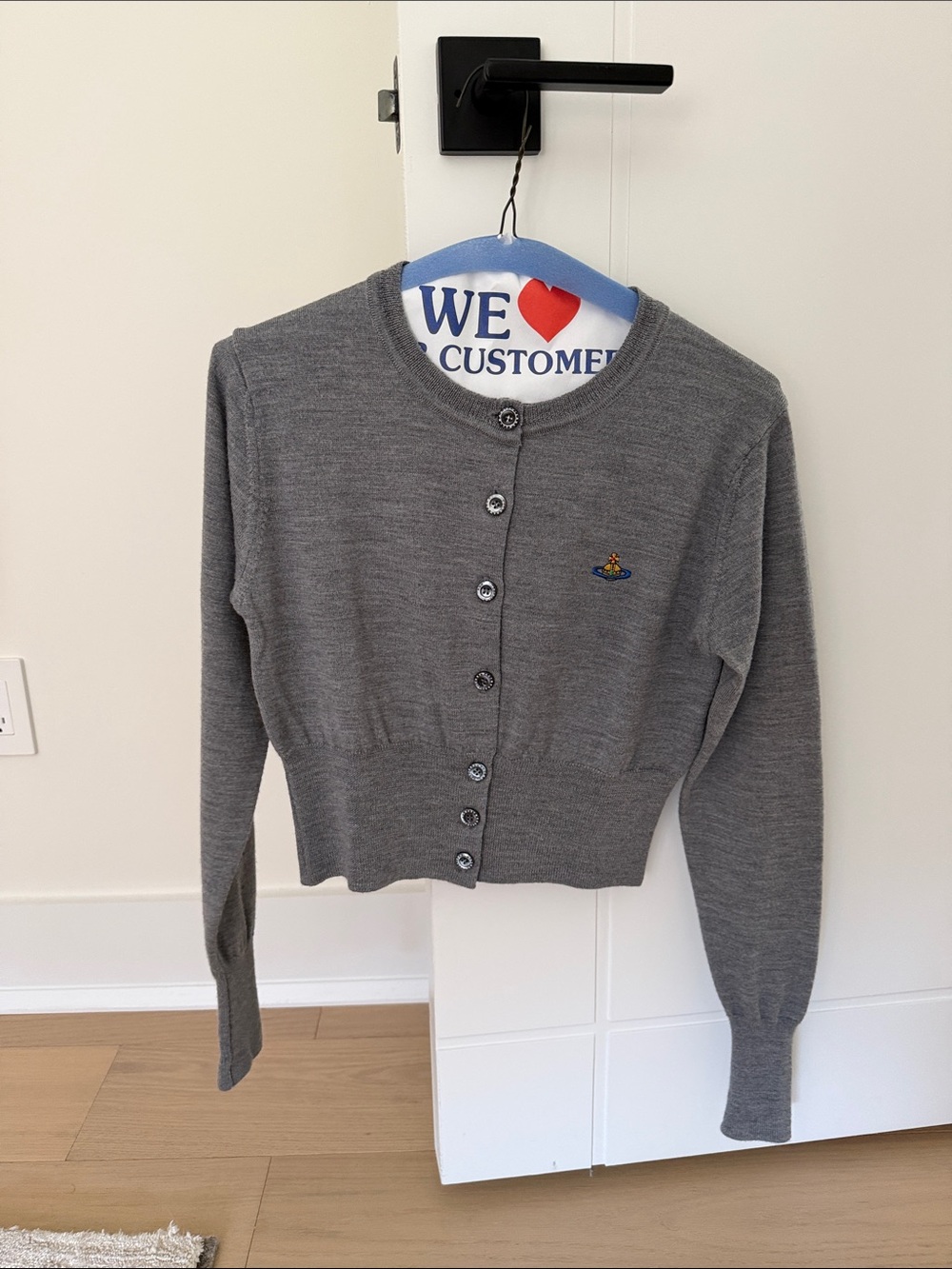 Vivienne Westwood Bea Cardigan in grey size XS - Picture 2 of 6